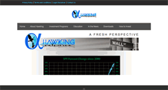 Desktop Screenshot of hawkingalpha.com